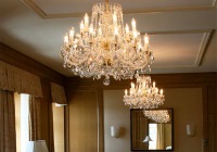 Glass crystal chandeliers